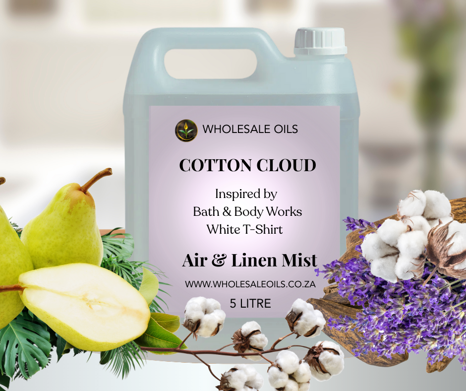 Cotton Cloud (Inspired by) Bath & Body Works - White T-Shirt