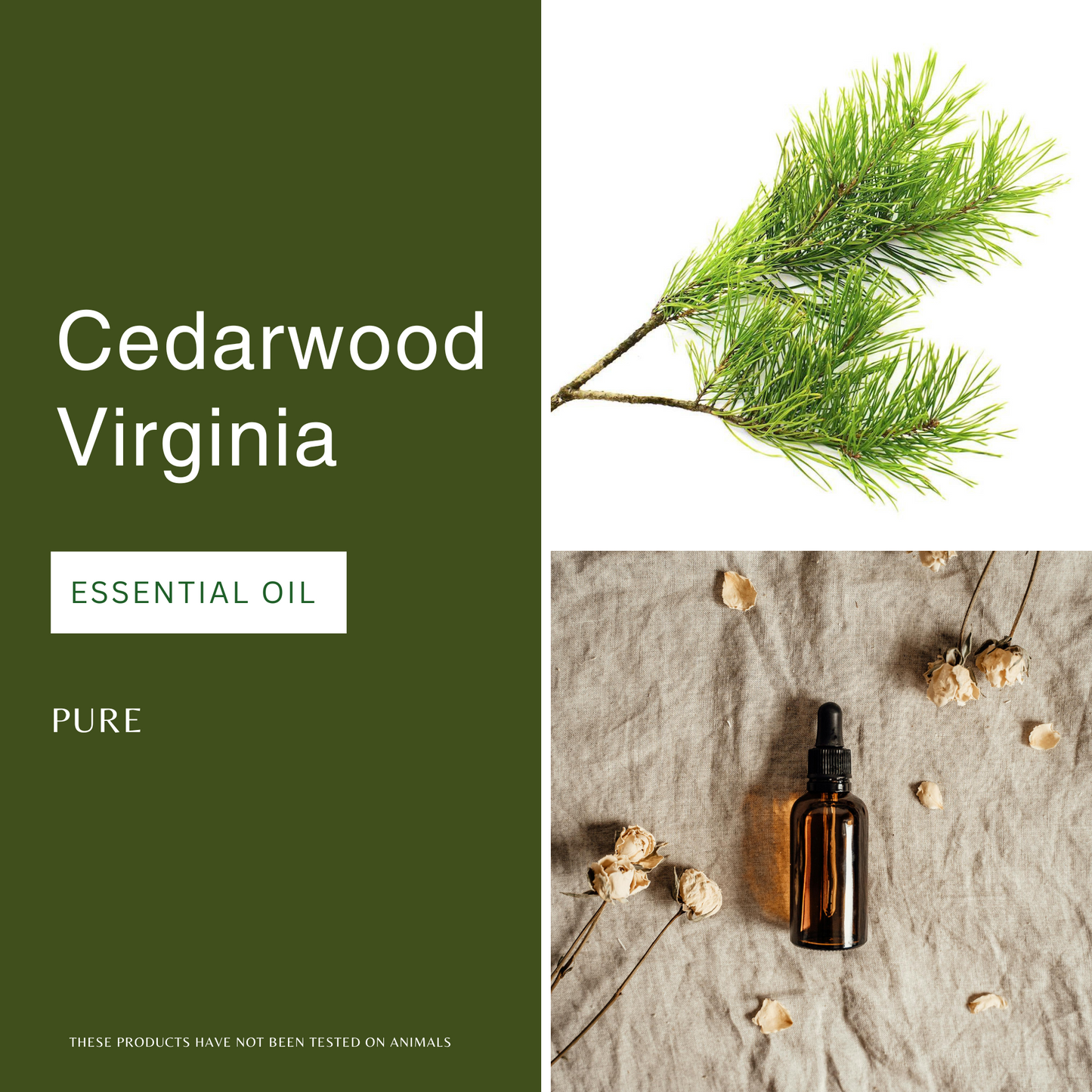 Cedarwood Essential Oil (Virginia)