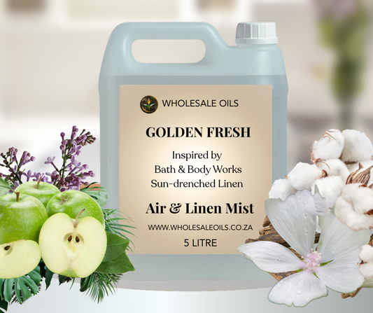Golden Fresh (Inspired by) Bath & Body Works - Sun-Drenched Linen